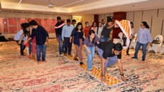 American Walk Team Building Activity by the the Building Bees